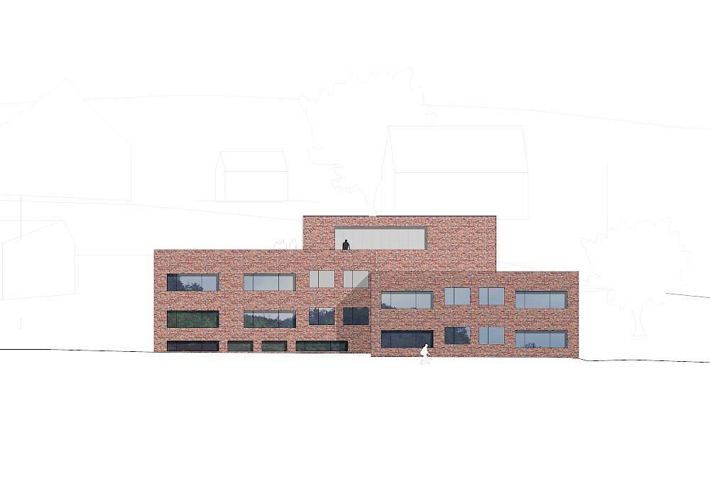 Schulheim Sommerau, RümlingenSüdfassade