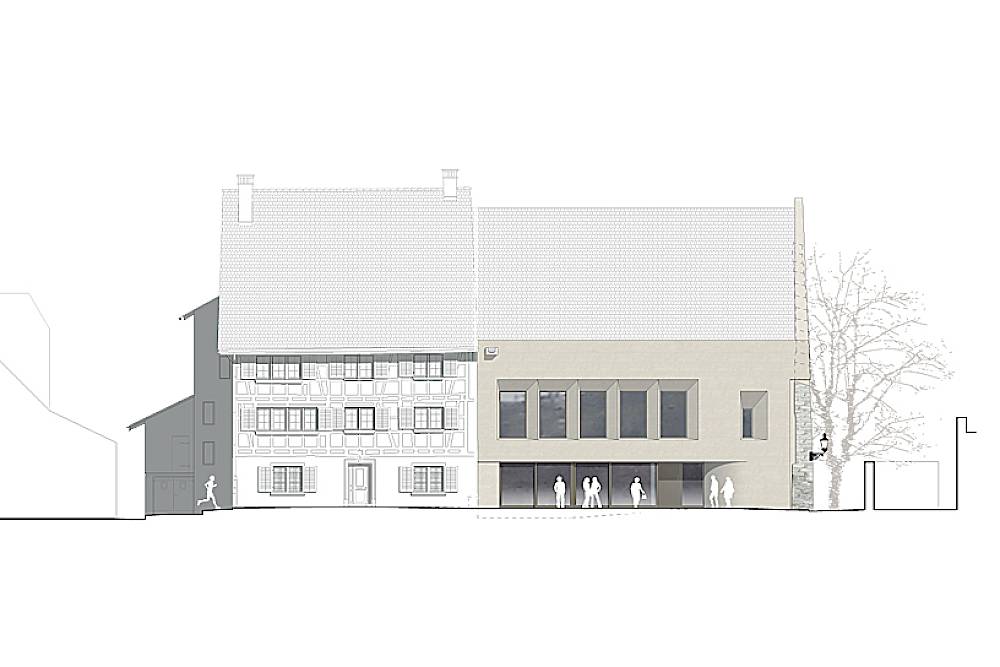 Landenberghaus, GreifenseeNordostfassade