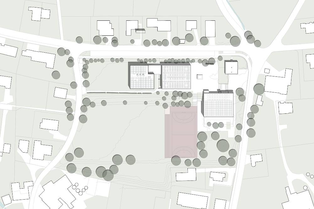 Schulhaus Oberdorf SOErgänzung der bestehenden Schulanlage