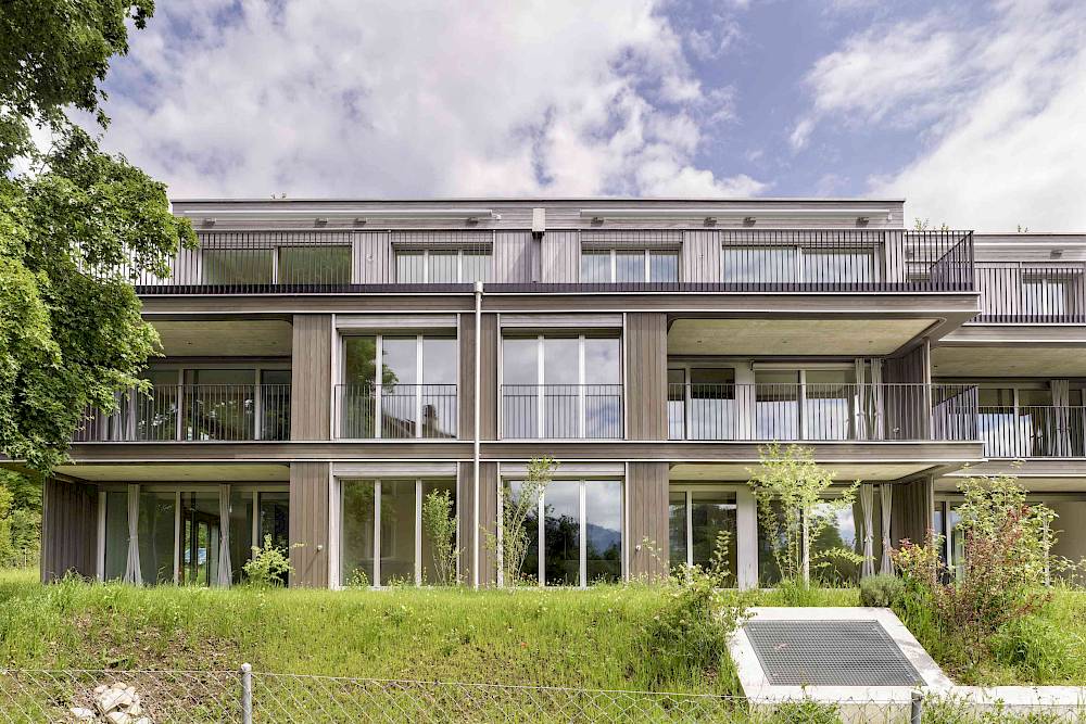 Mehrfamilienhaus, HünibachSüdfassade